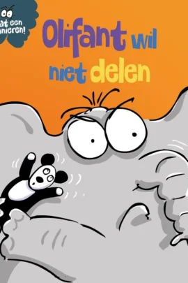 Olifant wil niet delen