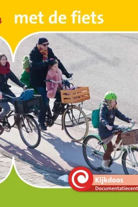 met de fiets
