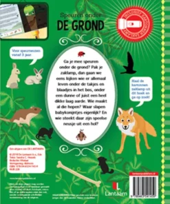 Alternative view of Speuren onder de grond + kartonnen zaklamp - Een uitdagend zoek- en (voor)leesboek