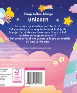 Alternative view of Slaap lekker, kleintje Unicorn - Blaas jij de lichtjes uit?