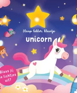 Slaap lekker, kleintje Unicorn - Blaas jij de lichtjes uit?