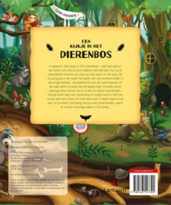 Een kijkje in het dierenbos | 9789463547390