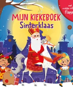 Mijn kiekeboek Sinterklaas - met vrolijke vilten flapjes