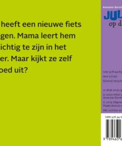 Alternative view of Jules op de fiets