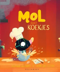 Mol bakt koekjes