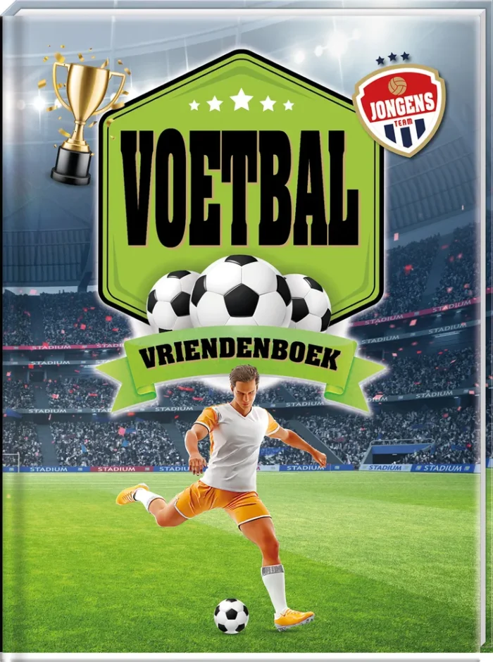 Vriendenboek voetbal jongens