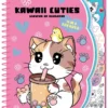 Kawaii cuties 4 in 1 doeboek - Kleuren en stickeren | 9789464329179