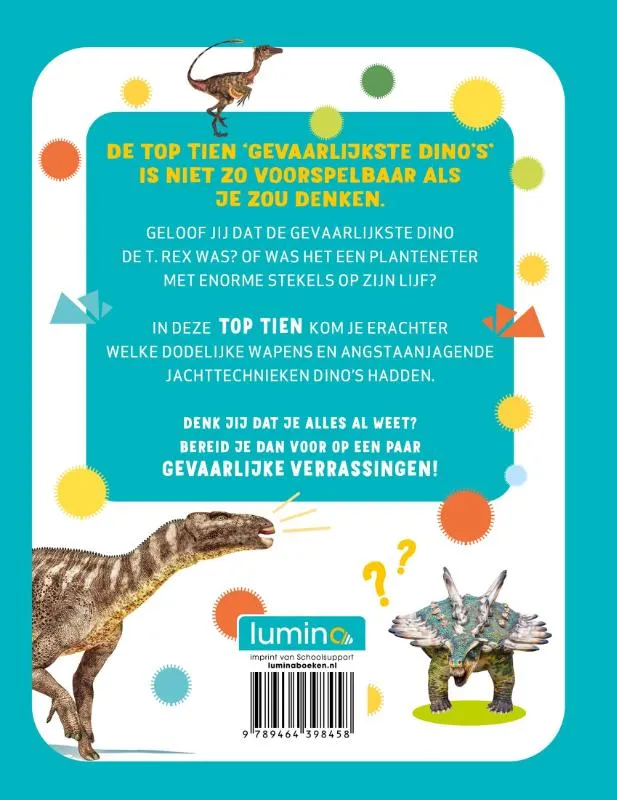 Gevaarlijkste dino's | 9789464398458 Gevaarlijkste dino's - Afbeelding 2