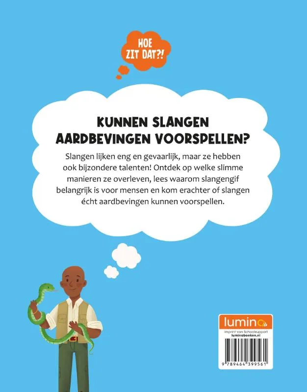 Kunnen slangen aardbevingen voorspellen? | 9789464399561 Kunnen slangen aardbevingen voorspellen? - Afbeelding 2
