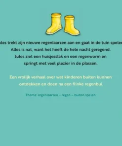 Alternative view of Jules en zijn nieuwe regenlaarsjes