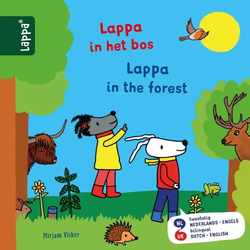 Lappa in het bos/Lappa in the forest - meertalig prentenboek | 9789464720723 Lappa in het bos/Lappa in the forest - meertalig prentenboek