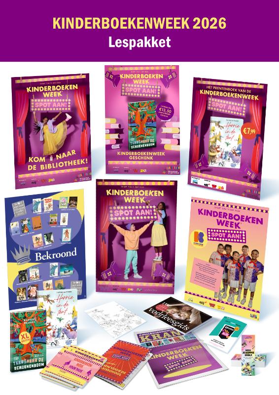 Lespakket Kinderboekenweek 2026 | 9789465031835 Lespakket Kinderboekenweek 2026