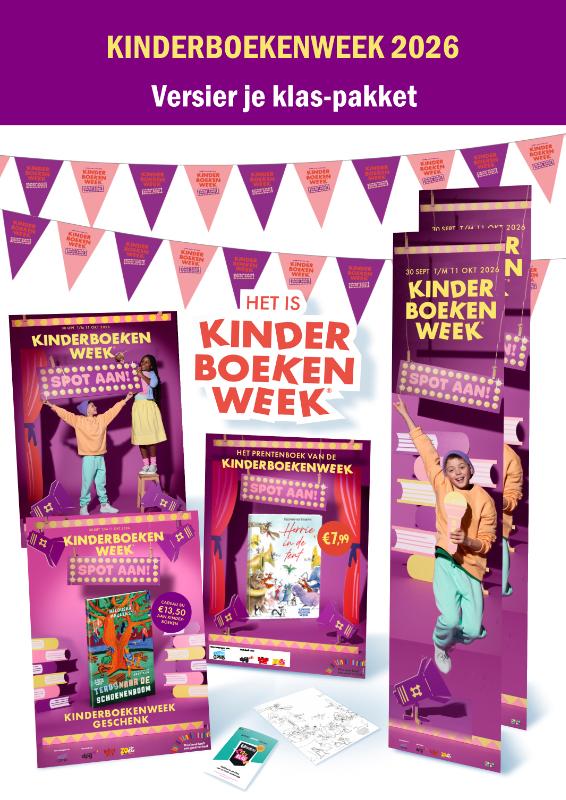 Versier je klas-pakket Kinderboekenweek 2026 | 9789465031934 Versier je klas-pakket Kinderboekenweek 2026