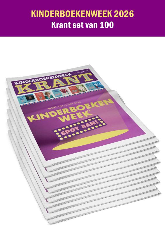 Kinderboekenweekkrant set van 100 ex. Kinderboekenweek 2026 | 9789465032238 Kinderboekenweekkrant set van 100 ex. Kinderboekenweek 2026