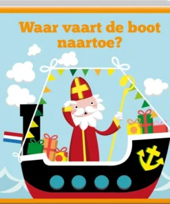 Waar vaart de boot naartoe? Kartonboek