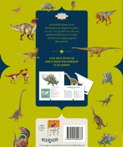 De woeste wereld van de dino's | 9789492899637