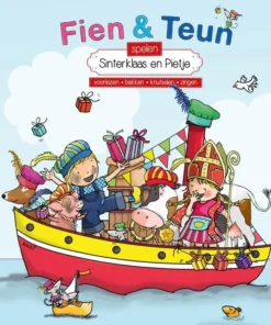 Fien & Teun spelen Sinterklaas en Pietje