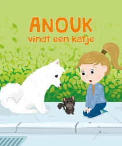 Anouk vindt een katje