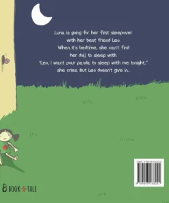 Alternative view of Luna and her first sleepover!