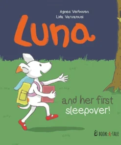 Luna and her first sleepover!