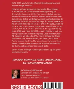 Een duivelse voetbalgeschiedenis - Van België 1920 tot Duitsland 2024 in 25 eindrondes | 9789493306912