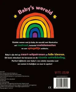 Baby's wereld - Kijk- en voelboek met spiegeltje en voelelementen | 9789493354920 Baby's wereld - Kijk- en voelboek met spiegeltje en voelelementen | 9789493354920
