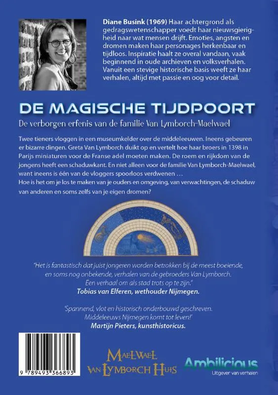 De Magische Tijdpoort - De verborgen erfenis van de familie Van Lymborch-Maelwael | 9789493366893 De Magische Tijdpoort - De verborgen erfenis van de familie Van Lymborch-Maelwael - Afbeelding 2