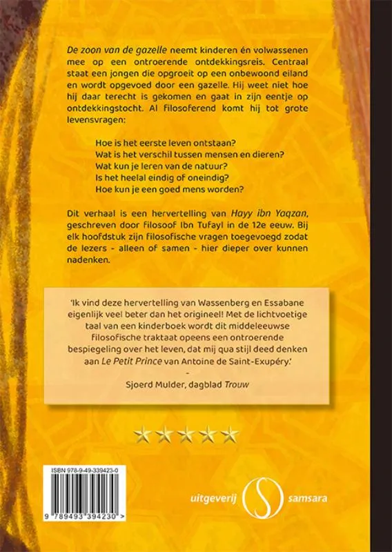 De Zoon van de Gazelle | 9789493394230 De Zoon van de Gazelle - Afbeelding 2
