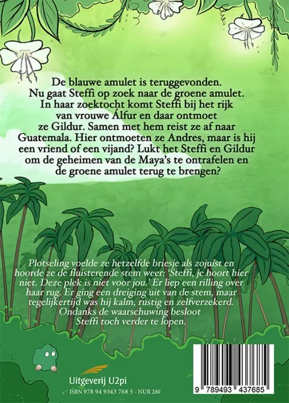 Steffi en de groene amulet | 9789493437685 Steffi en de groene amulet - Afbeelding 2