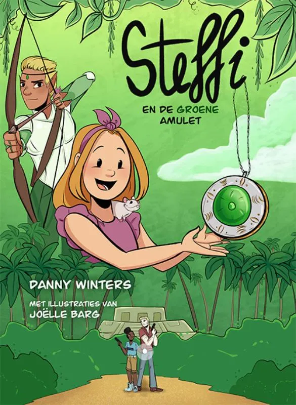 Steffi en de groene amulet | 9789493437685 Steffi en de groene amulet