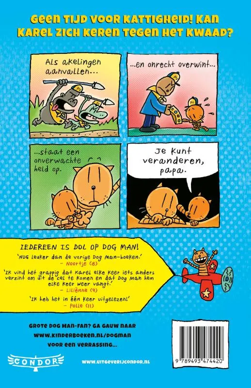 Dog Man en de vlooienkoning | 9789493474420 Dog Man en de vlooienkoning - Afbeelding 2