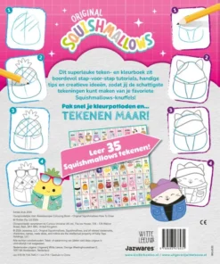 Zo teken je Squishmallows | 9789493476431