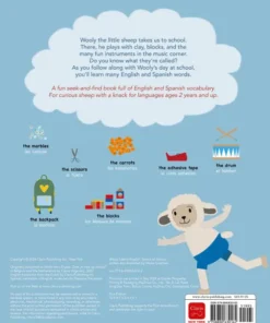 Alternative view of Wooly learns Spanish. Search at School