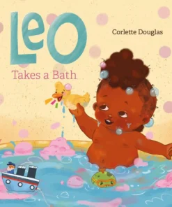 Leo takes a bath