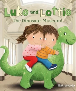 Luke and Lottie. The Dinosaur Museum!
