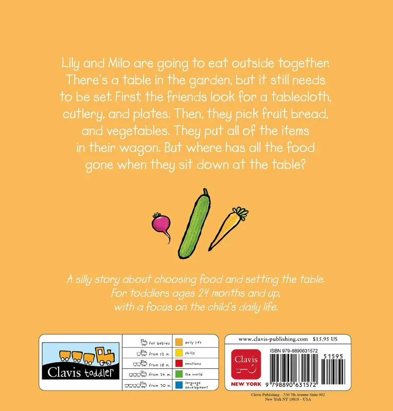 Eating with Lily and Milo | 9798890631572 Eating with Lily and Milo - Afbeelding 2