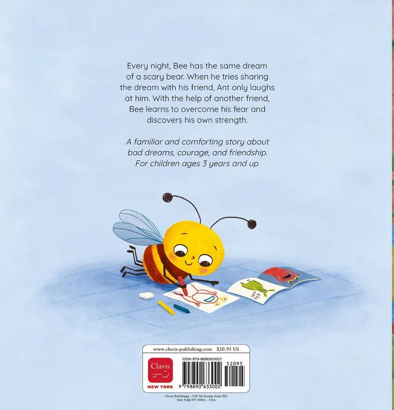 Bee Feels Afraid | 9798890633002 Bee Feels Afraid - Afbeelding 2