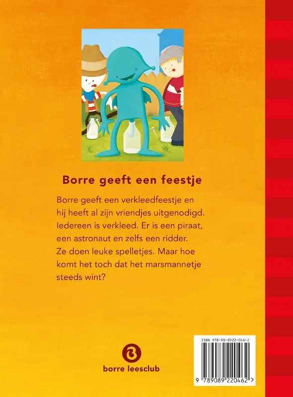 Borre geeft een feestje | 9789089220462 Borre geeft een feestje - Afbeelding 2