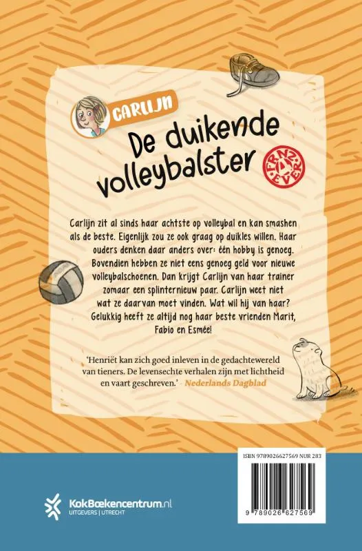 De duikende volleybalster | 9789026627569 De duikende volleybalster - Afbeelding 2