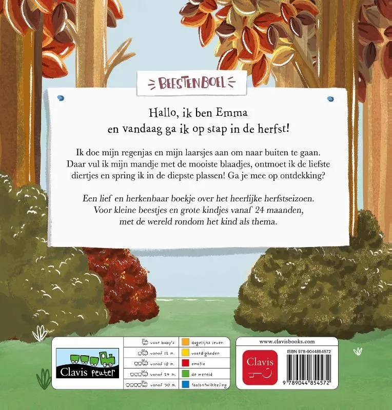 Emma in de herfst | 9789044854572 Emma in de herfst - Afbeelding 2