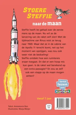 Alternative view of Stoere Steffie naar de maan