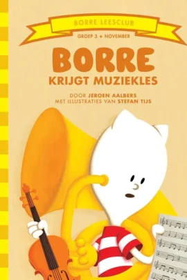 Borre krijgt muziekles