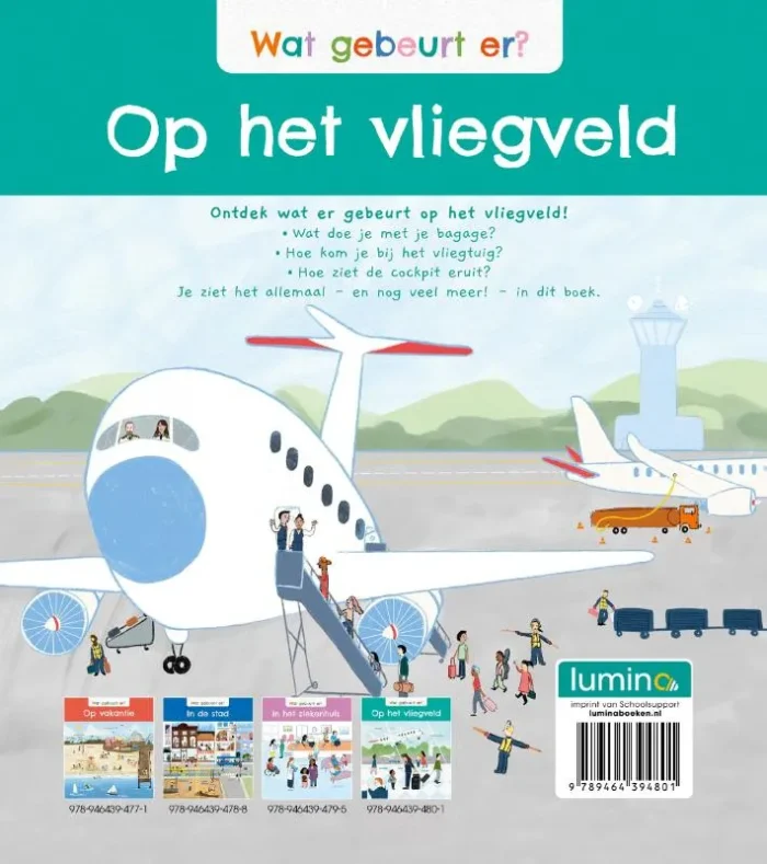 Wat gebeurt er? Op het vliegveld - Afbeelding 2