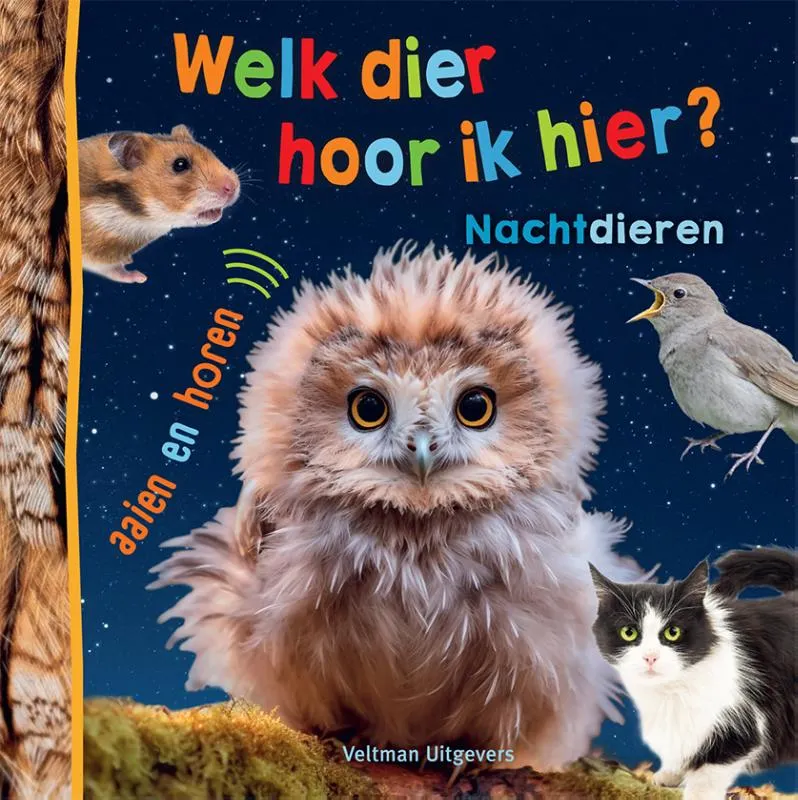Welk dier hoor ik hier? Nachtdieren - Aaien en horen | 9789048323470 Welk dier hoor ik hier? Nachtdieren - Aaien en horen