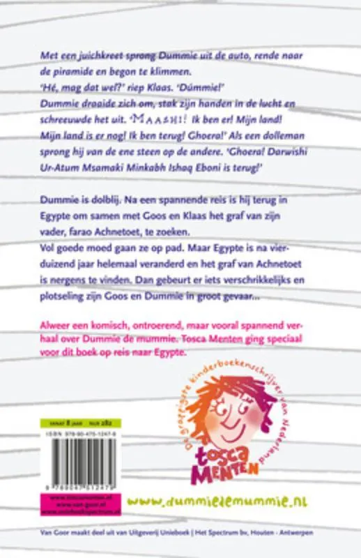 Dummie de mummie en de tombe van Achnetoet | 9789047512479 Dummie de mummie en de tombe van Achnetoet - Afbeelding 2