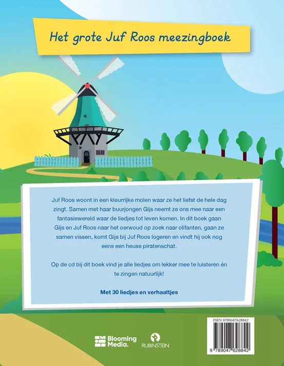 Het grote Juf Roos meezingboek | 9789047628842 Het grote Juf Roos meezingboek - Afbeelding 2