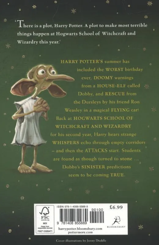 Harry Potter and the Chamber of Secrets | 9781408855669 Harry Potter and the Chamber of Secrets - Afbeelding 2