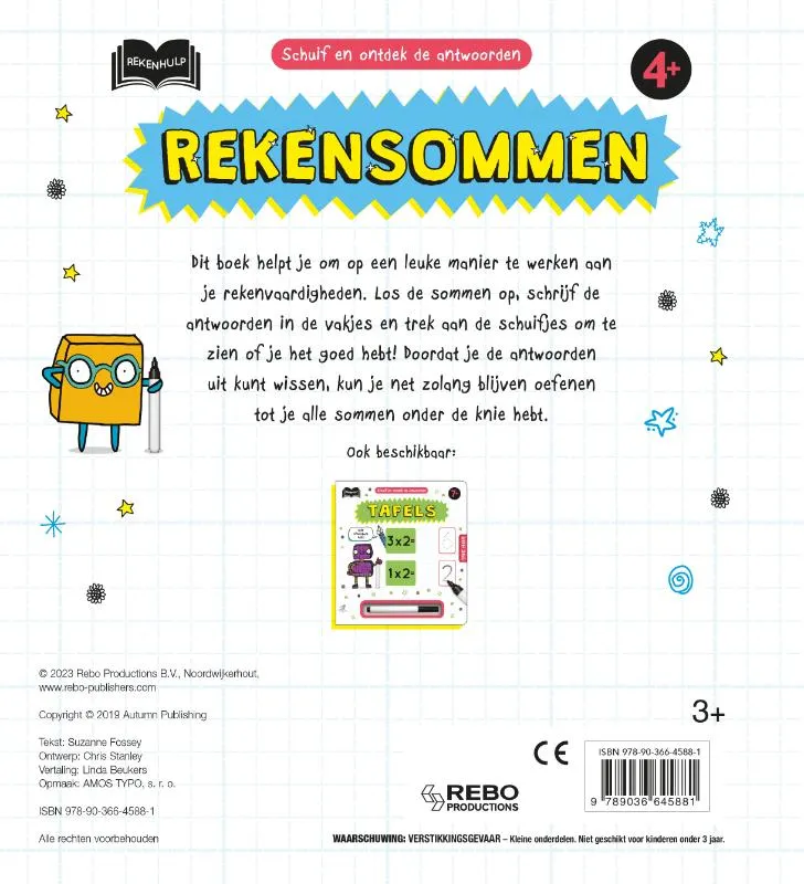 Rekensommen 4+ | 9789036645881 Rekensommen 4+ - Afbeelding 2