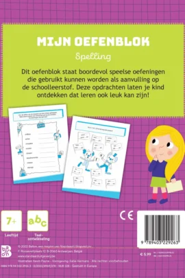 Mijn oefenblok Spelling | 9789403229263