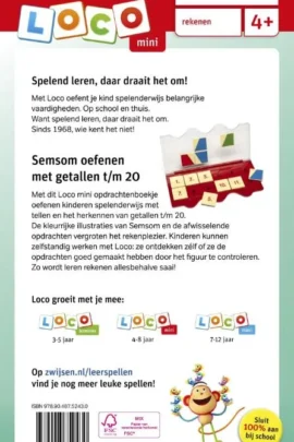 Alternative view of Loco mini semsom oefenen met getallen t/m 20